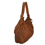 Load image into Gallery viewer, BZNA Bag Amelia Cognac Italy Designer Damen Handtasche Schultertasche Tasche
