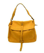Load image into Gallery viewer, BZNA Bag Katja Gelb Italy Designer Messenger Damen Handtasche Schultertasche
