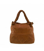 Load image into Gallery viewer, BZNA Bag May Cognac Italy Designer Damen Handtasche Tasche Schafsleder Shopper
