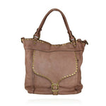 Load image into Gallery viewer, BZNA Sue Rosa vintage Italy Designer Business Damen Handtasche Ledertasche
