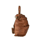 Load image into Gallery viewer, BZNA Bag Mona Grün Backpacker Designer Rucksack Ledertasche Damenhandtasche
