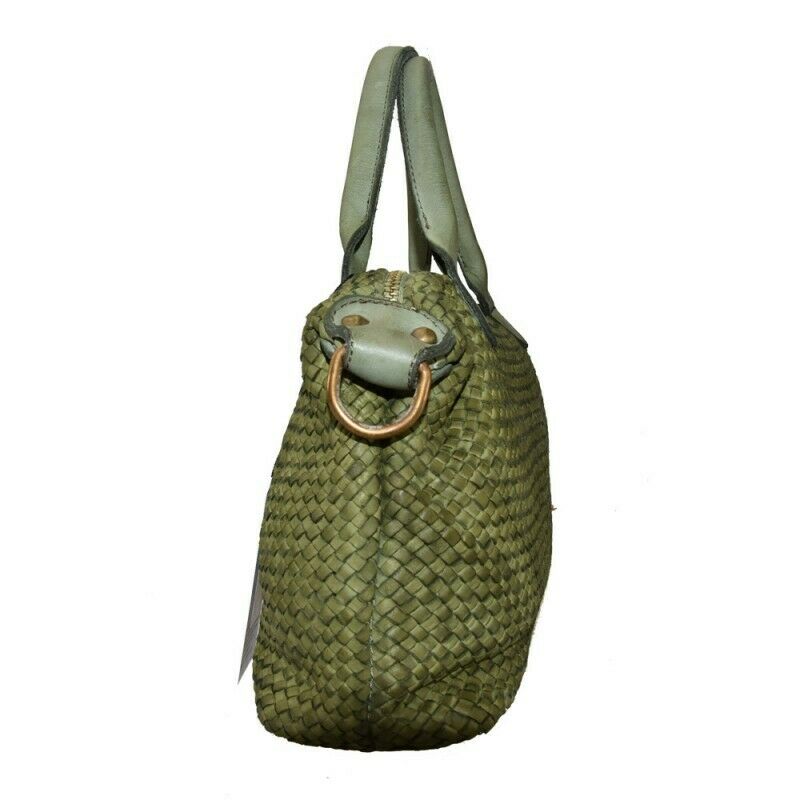 BZNA Bag Bianca Taupe Italy Designer Damen Handtasche Schultertasche Tasche