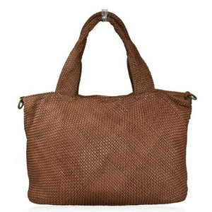 BZNA Bag Sana Cognac Italy Designer Damen Handtasche Schultertasche Tasche