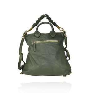 BZNA Bag Elisa Black Backpacker Designer Rucksack Damenhandtasche Schultertasche