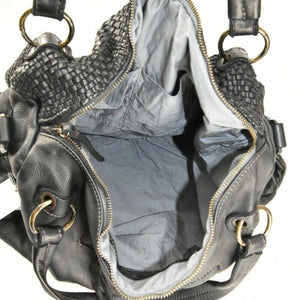 BZNA Bag Arya Gelb Italy Designer Damen Handtasche Schultertasche Tasche