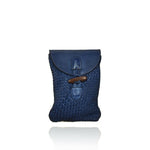 Load image into Gallery viewer, BZNA Bag Maria Blau Designer mobile Handytasche Ledertasche Umhängetasche
