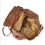 Load image into Gallery viewer, BZNA Bag Petra Weinrot Backpacker Designer Rucksack Damentasche Schultertasche
