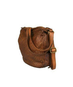 Load image into Gallery viewer, BZNA Bag Lizz cognac Backpacker Designer Rucksack Damenhandtasche Schultertasche
