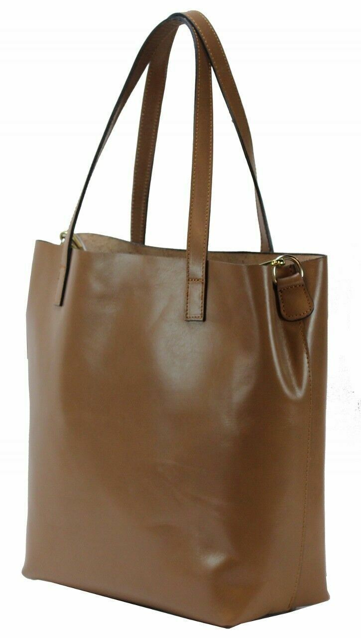 BZNA Berlin XXL Luxus Shopper ECHT LEDER Tasche Damentasche Beige Leather