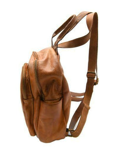 BZNA Bag Pat Black Backpacker Designer Rucksack Damenhandtasche Schultertasche