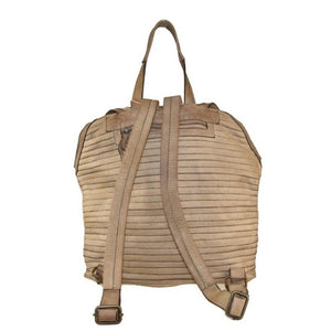 BZNA Bag Ronda Braun Backpacker Designer Rucksack Damenhandtasche Tasche
