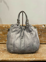 Load image into Gallery viewer, BZNA Bag Thora Grau Italy Designer Damen Handtasche Schultertasche Tasche
