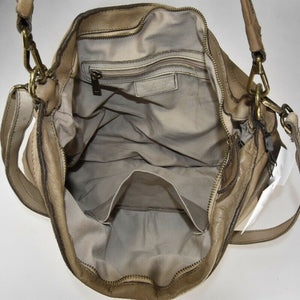BZNA Bag Maila Cognac Designer Damen Leder Handtasche Schultertasche Tasche