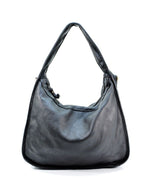 Load image into Gallery viewer, BZNA Bag Wito Schwarz Italy Designer Handtasche Schultertasche Tasche Leder
