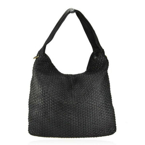BZNA Bag Diva Schwarz Italy Designer Damen Handtasche Schultertasche Tasche