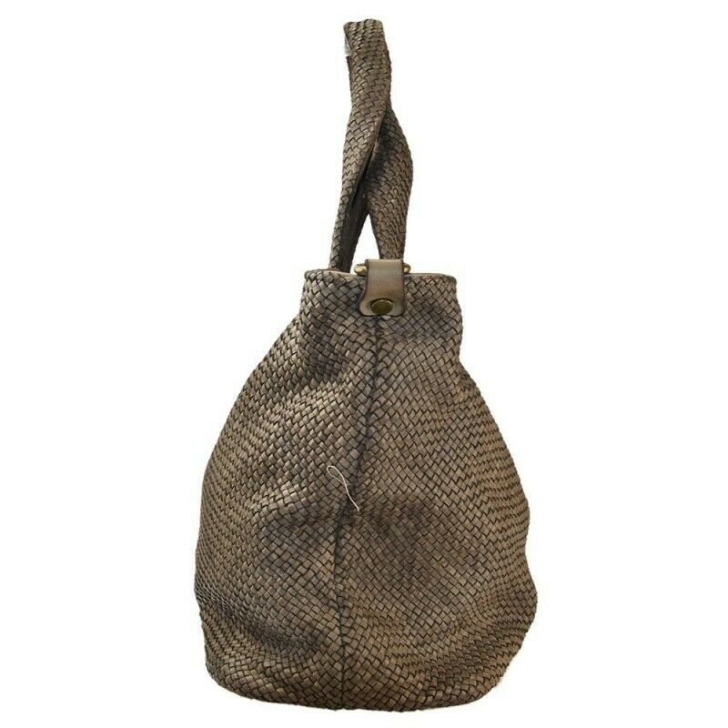 BZNA Bag Sana Taupe Italy Designer Damen Handtasche Schultertasche Tasche