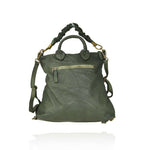 Load image into Gallery viewer, BZNA Bag Elisa Taupe Backpacker Designer Rucksack Damenhandtasche Schultertasche
