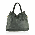 Load image into Gallery viewer, BZNA Bag Briesa Grün Italy Designer Damen Handtasche Schultertasche Tasche
