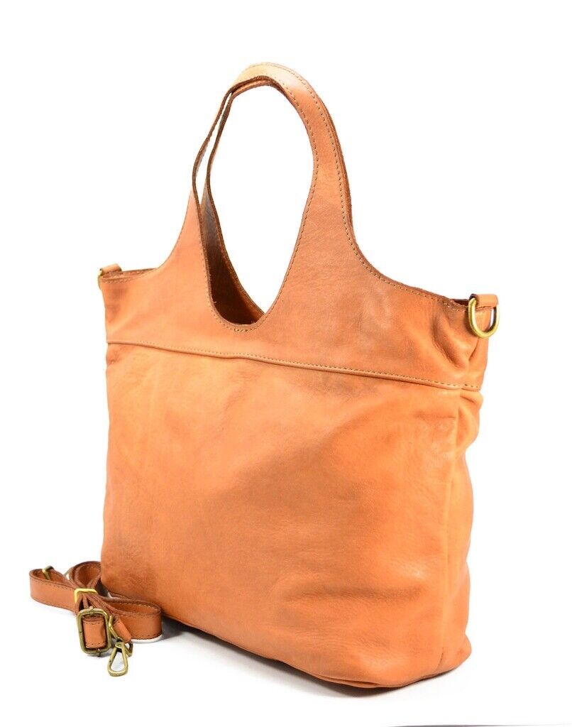 BZNA Bag Wiara Gelb Italy Designer Damen Handtasche Schultertasche Tasche
