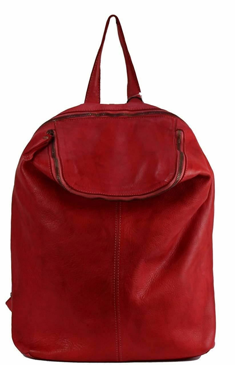 BZNA Bag Richie Bordeaux  Backpacker Designer Rucksack Damenhandtasche Tasche