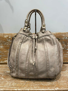 BZNA Bag Thora Taupe Italy Designer Damen Handtasche Schultertasche Tasche