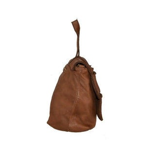 BZNA Bag Svea Grün Italy Vintage Designer Handtasche Ledertasche Schultertasche