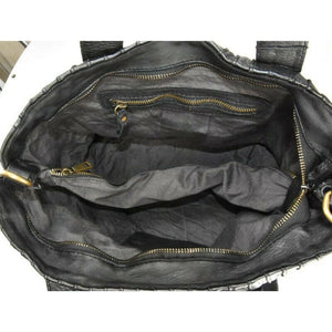 BZNA Bag Stine Gelb Italy Designer Damen Handtasche Schultertasche Tasche