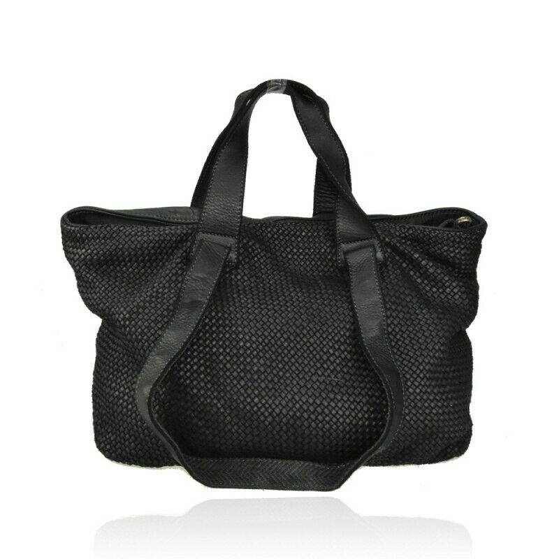 BZNA Bag Lanna Schwarz Italy Designer Damen Handtasche Schultertasche Tasche