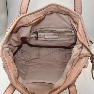 BZNA Bag Nele Gelb Italy Designer Damen Handtasche Tasche Schafsleder Shopper