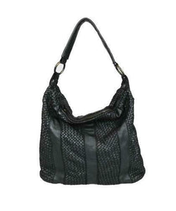 BZNA Bag Zoe Schwarz Italy Designer Damen Handtasche Schultertasche Tasche