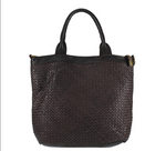 Load image into Gallery viewer, BZNA Bag Xenia Braun Italy Designer Damen Handtasche Tasche Leder Shopper
