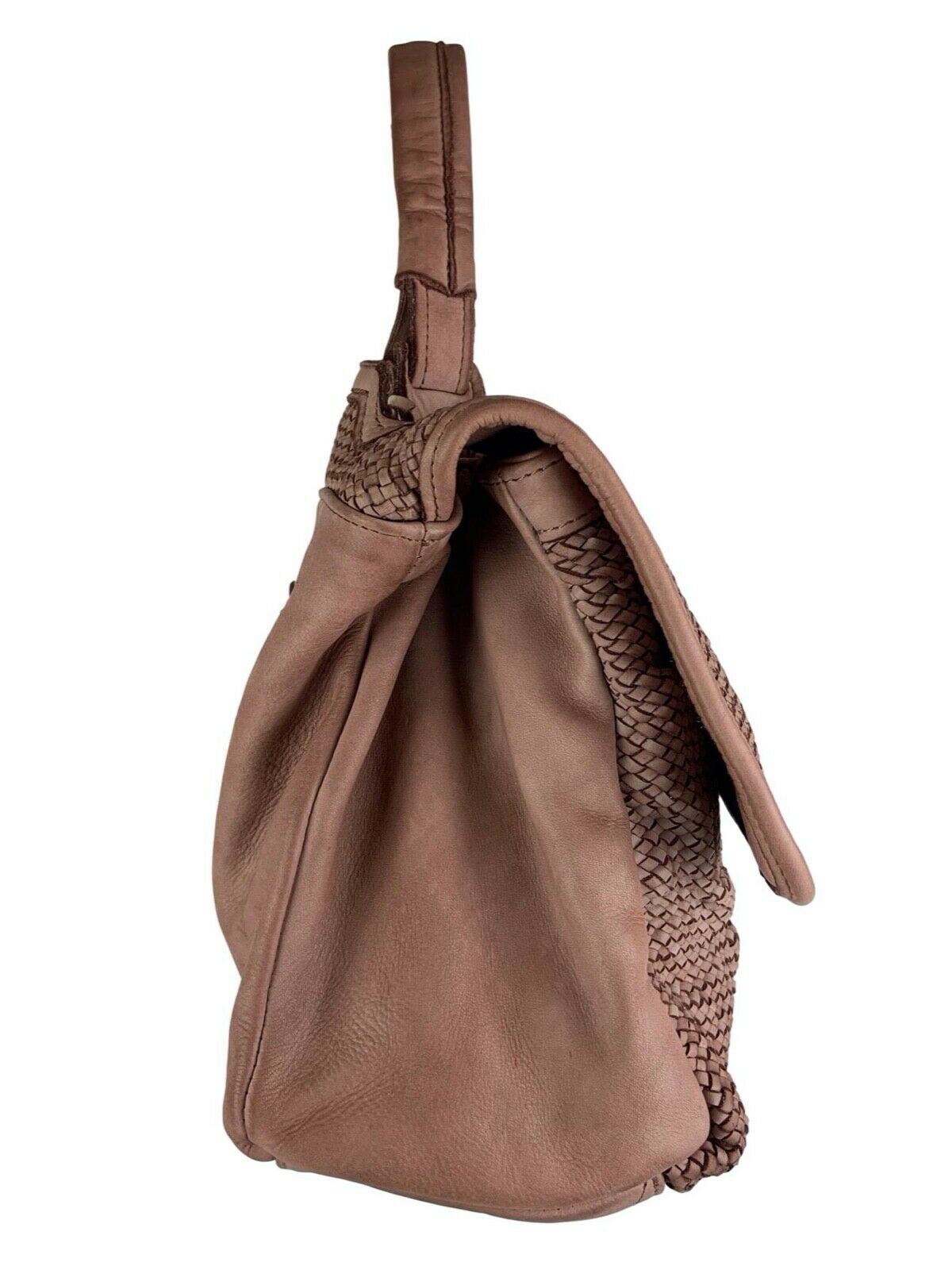 BZNA Bag Lamia rosa Italy Designer Damen Handtasche Ledertasche Schultertasche
