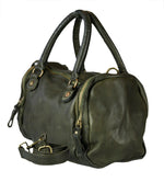 Load image into Gallery viewer, BZNA Bag Alisa Grün Italy Designer Messenger Damen Handtasche Schultertasche
