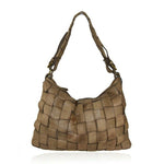 Load image into Gallery viewer, BZNA Bag Majvi Taupe Italy Designer Damen Handtasche Schultertasche Tasche
