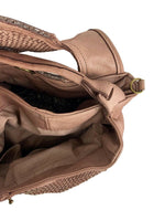 Load image into Gallery viewer, BZNA Bag Lamia rosa Italy Designer Damen Handtasche Ledertasche Schultertasche
