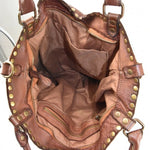 Load image into Gallery viewer, BZNA Bag Lea Braun Lederfarben Italy Designer Damen Handtasche Schultertasche
