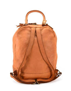 BZNA Bag Shane Cognac Backpacker Designer Rucksack Handtasche Schultertasche