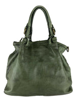 Load image into Gallery viewer, BZNA Bag Rina Grün Lederfarben Italy Designer Damen Handtasche Schultertasche
