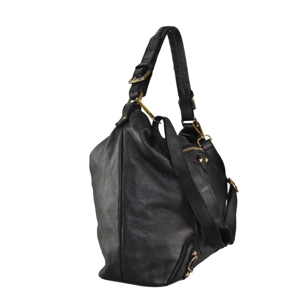 BZNA Bag Mania Grün Italy Designer Damen Handtasche Schultertasche Tasche
