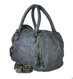 Load image into Gallery viewer, BZNA Bag Alisa Grau Italy Designer Messenger Damen Handtasche Schultertasche
