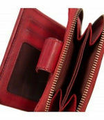 Load image into Gallery viewer, BZNA Berlin Zlata Cognac  Wallet Leather Leder Portemonnaie Geldbörse Clutch
