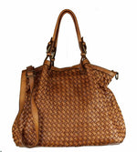 Load image into Gallery viewer, BZNA Bag Rina Gelb Lederfarben Italy Designer Damen Handtasche Schultertasche
