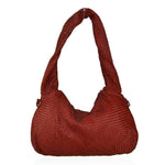 Load image into Gallery viewer, BZNA Bag Greta Rot Italy Designer Handtasche Schultertasche Tasche Leder
