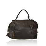 Load image into Gallery viewer, BZNA Bag Lia Braun Italy Designer Messenger Damen Handtasche Schultertasche
