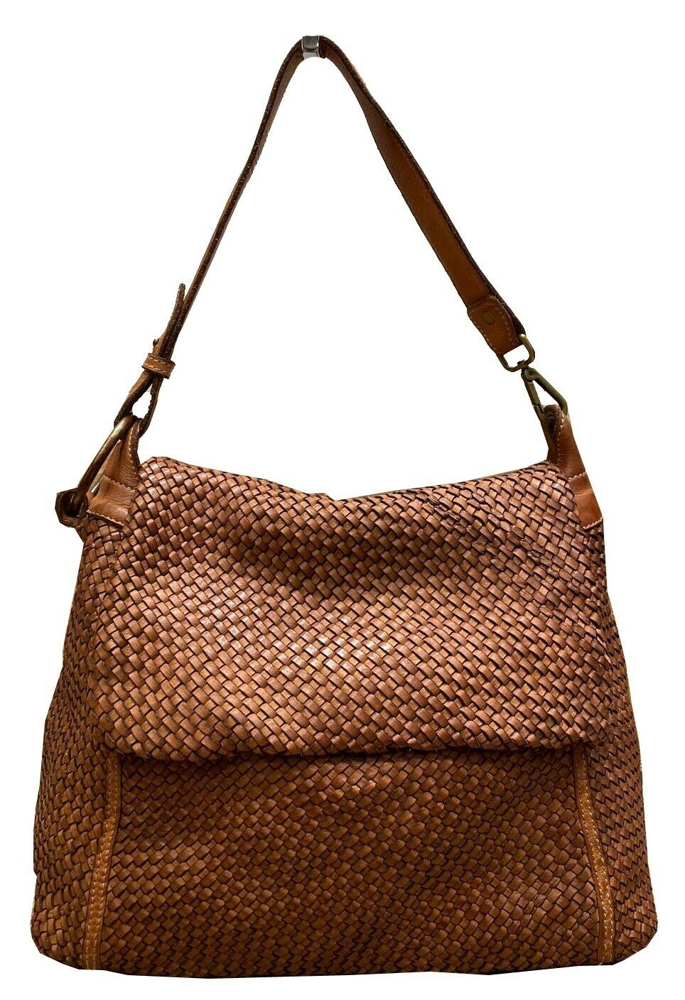 BZNA Bag Tarja Cognac Italy Designer Messenger Damen Handtasche Schultertasche