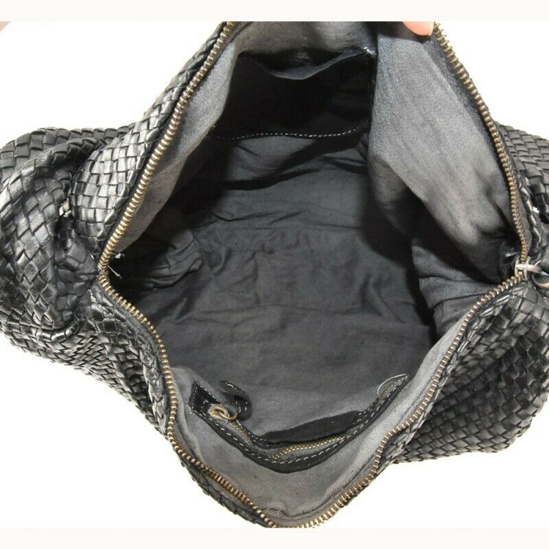 BZNA Bag Greta Rot Italy Designer Handtasche Schultertasche Tasche Leder