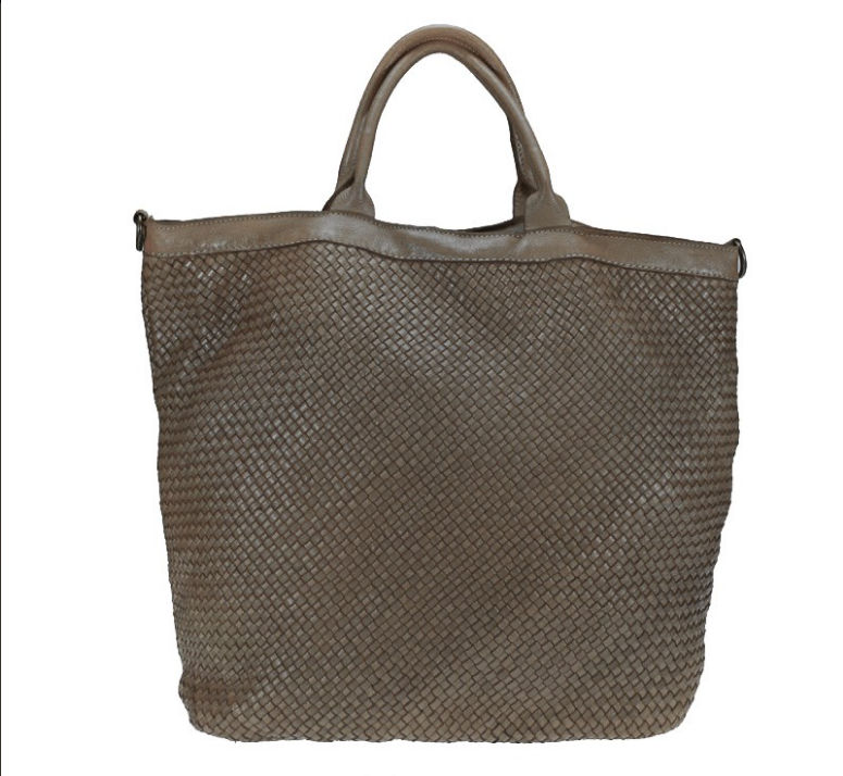 BZNA Bag Naomi toffee Italy Designer Damen Handtasche Tasche Ledereder Shopper