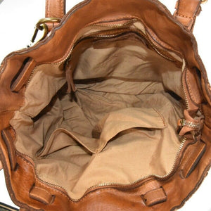 BZNA Bag Suna Schwarz Italy Designer Damen Handtasche Schultertasche Leder