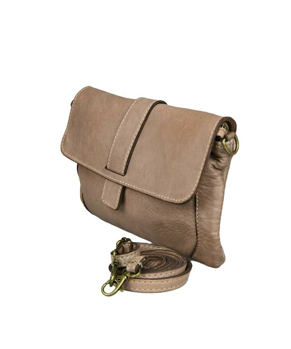 BZNA Bag Anica Rot Clutch Italy Designer Damen Handtasche Schultertasche