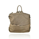 Load image into Gallery viewer, BZNA Bag Mona Taupe  Backpacker Designer Rucksack Ledertasche Damenhandtasche
